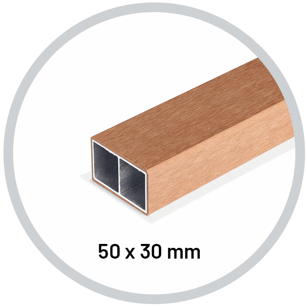 50x30 mm Decorative Beam