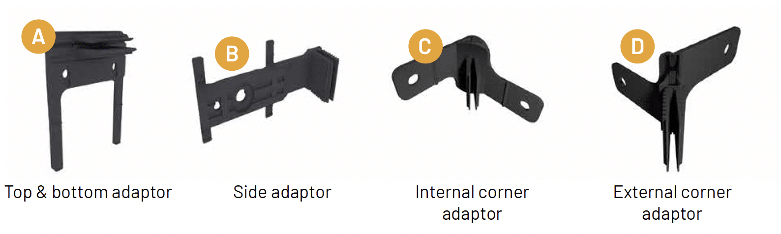 Top & bottom adaptor