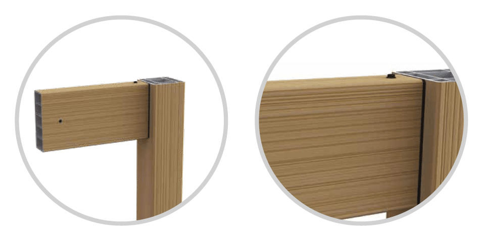 Concealed Fixing Example