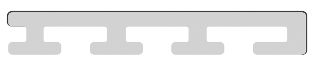 Dimensions: 139 x 23.4 mm
Weight: 2.8 kg/m
Joist: *400 mm centre to centre
Finish: Wide finish